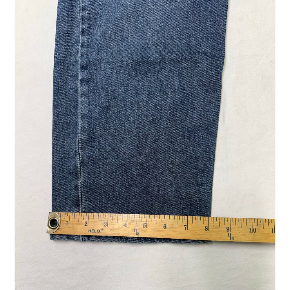 Wrangler  Relaxed Fit Straight Leg - jeans men size 34x29 Blue Denim - Picture 5 of 8